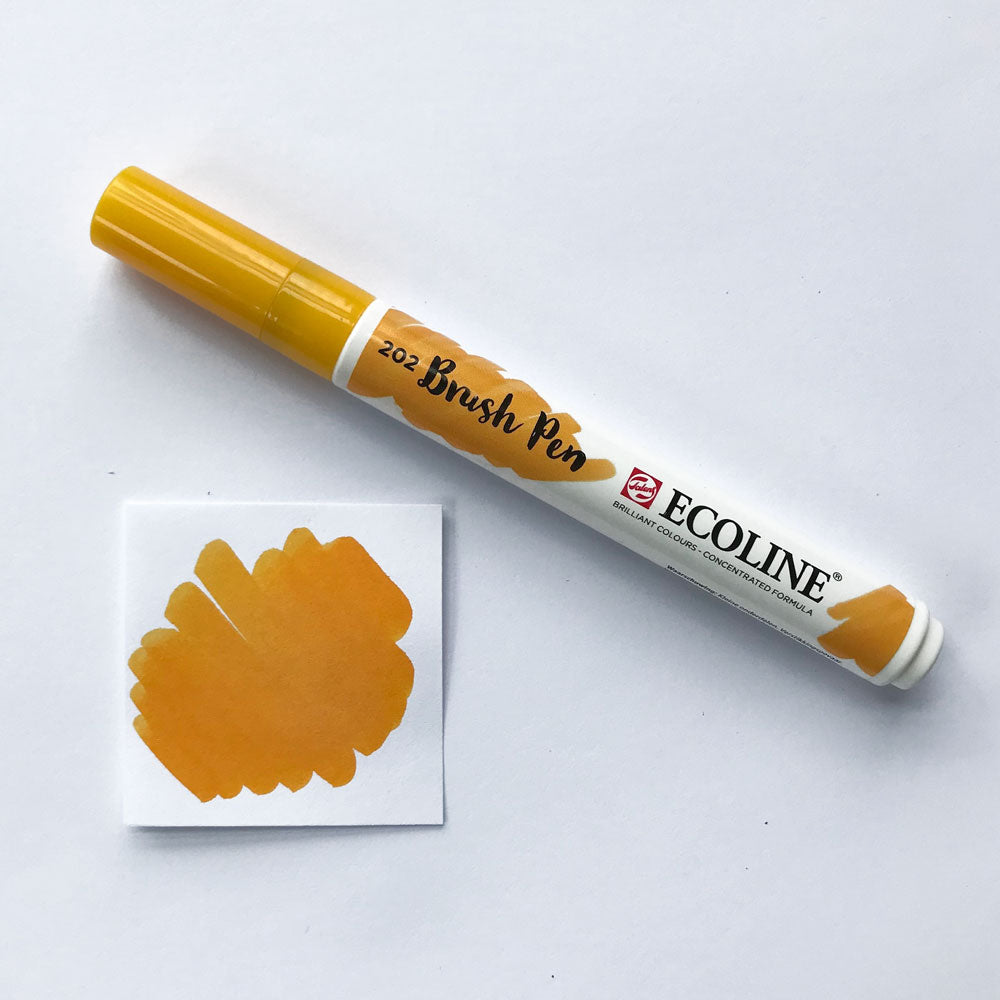 202 Deep Yellow Brush Marker
