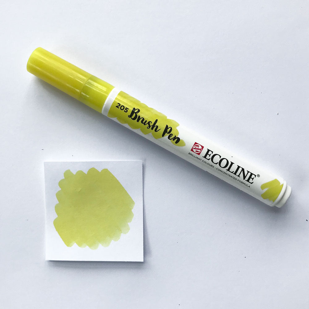 205 Lemon Yellow Brush Marker