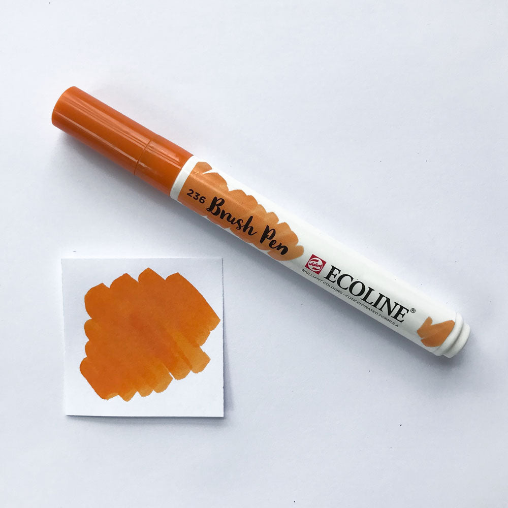 236 Light Orange Brush Marker
