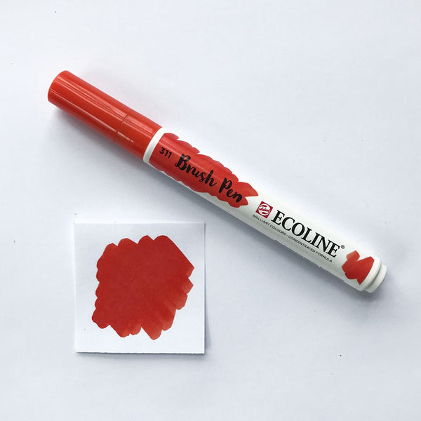 311 Vermilion Brush Marker - Quills