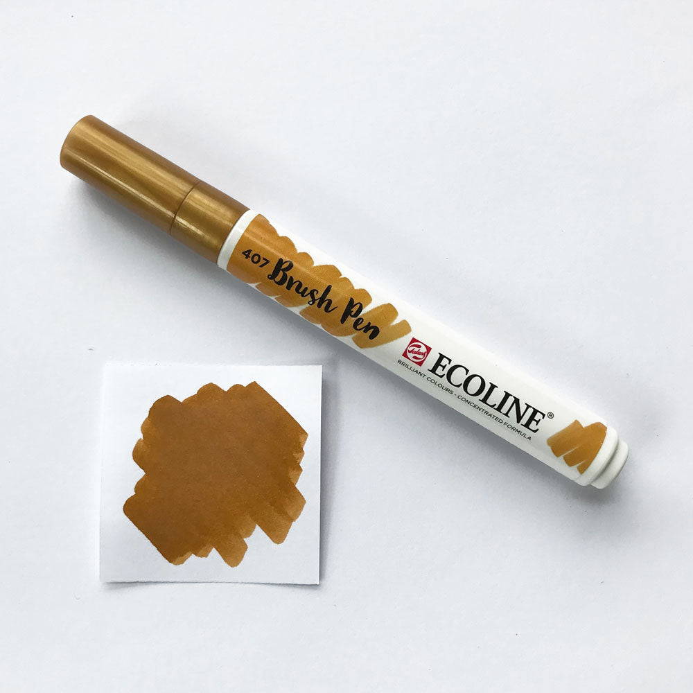 407 Deep Ochre Brush Marker