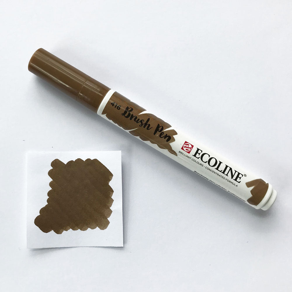 416 Sepia Brush Marker