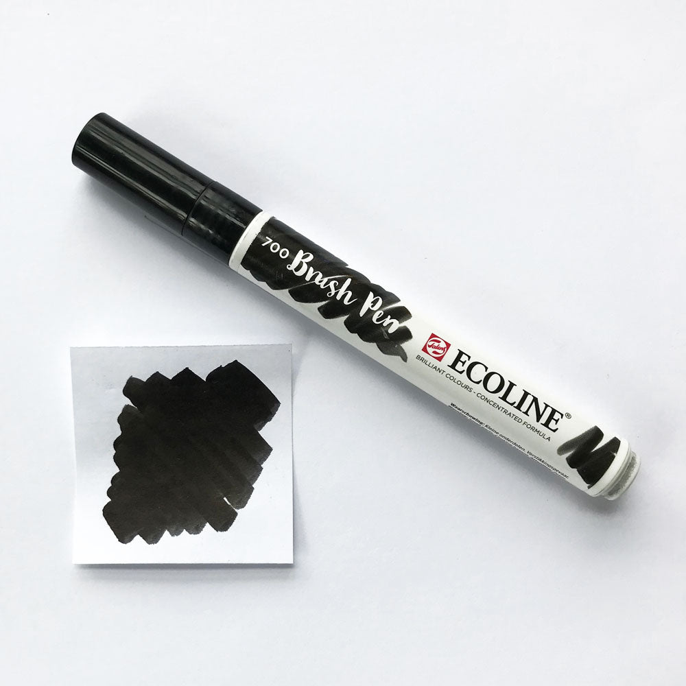 700 Black Brush Marker
