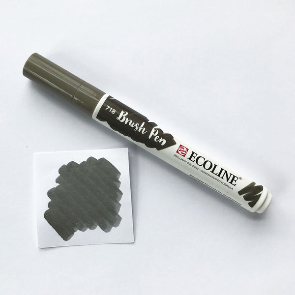 718 Warm Grey Brush Marker - Quills