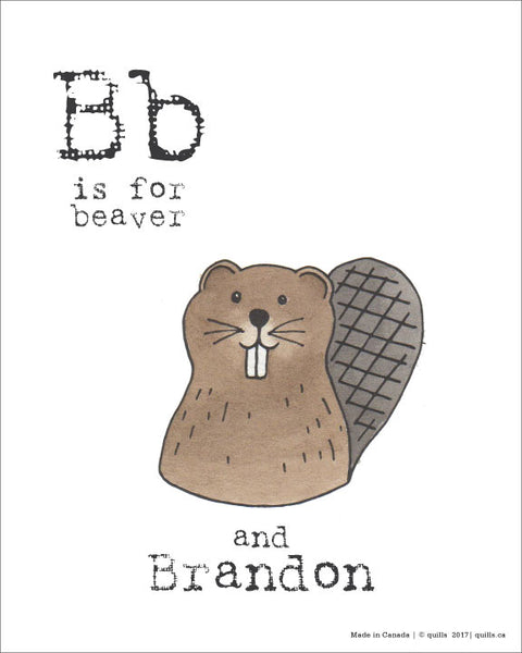 Canadian Animal Print - Quills