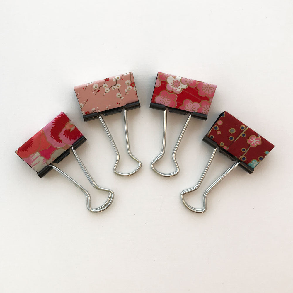 Set of 4 - Pink & Red