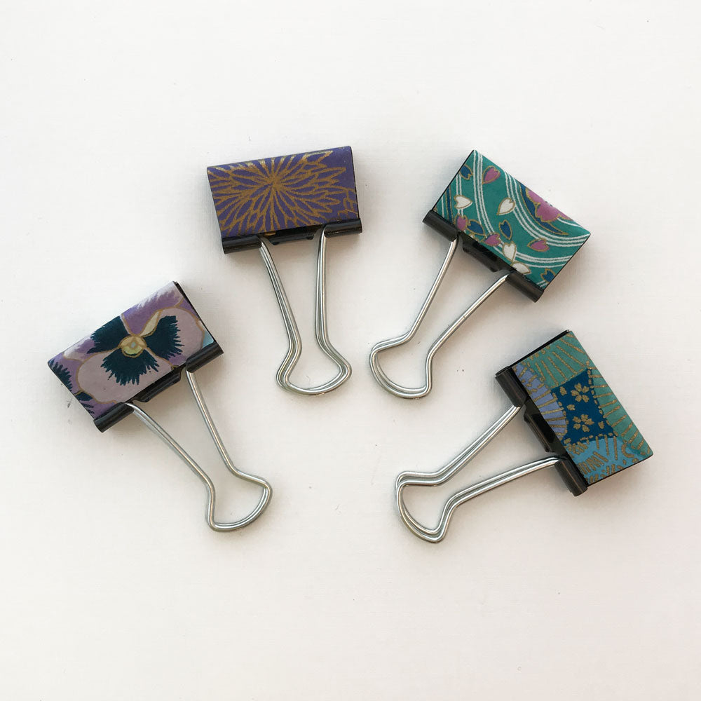 Set of 4 - Purple & Blue