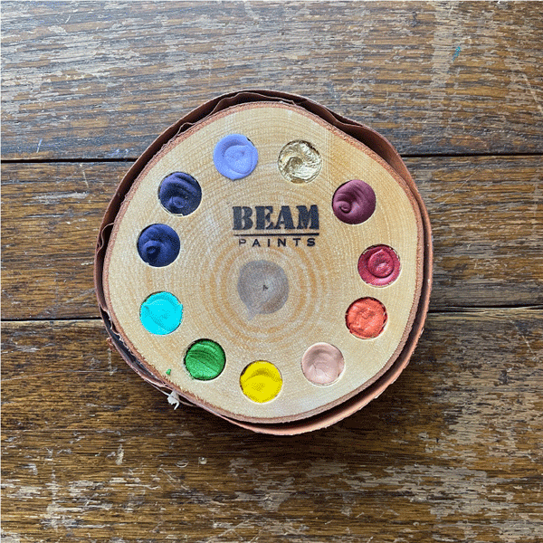 Birch mini “cookie” pallet