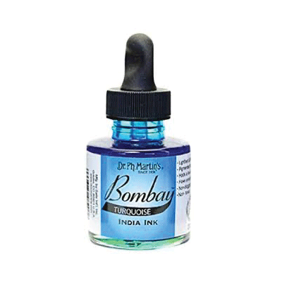 Bombay India Ink Turquoise