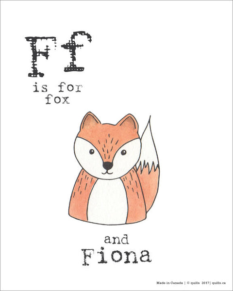 Canadian Animal Print - Quills