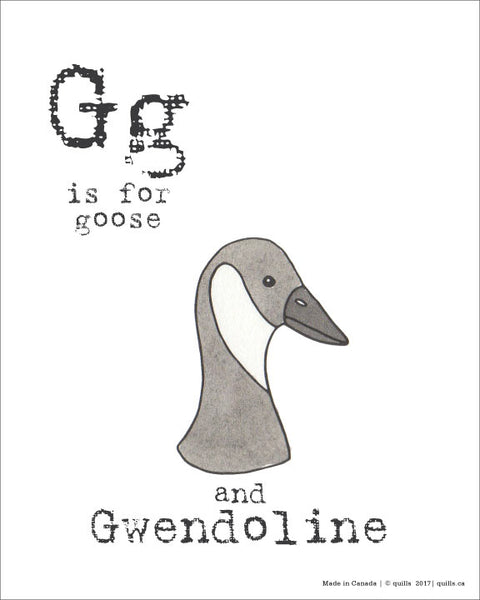 Canadian Animal Print - Quills