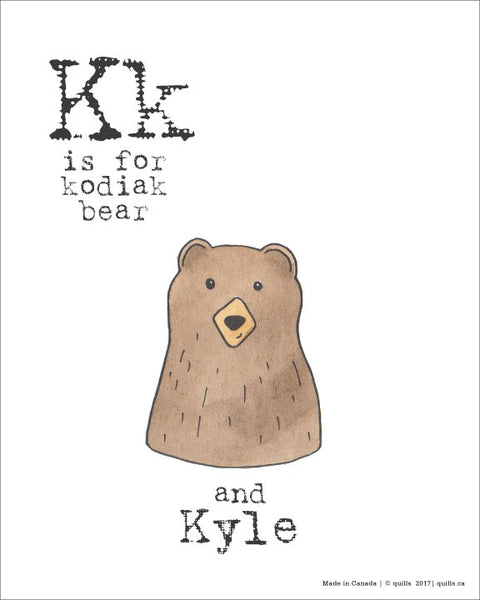 Canadian Animal Print - Quills