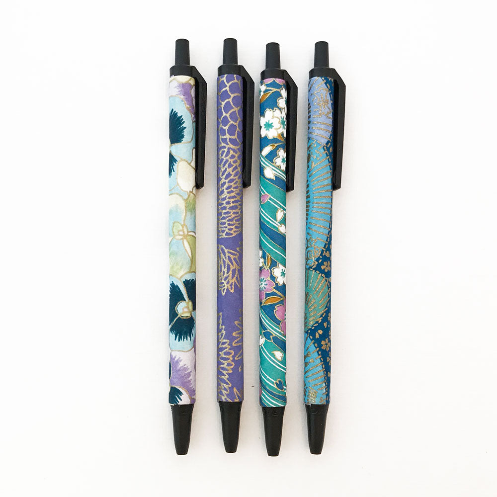 Set of 4 - Purple & Blue