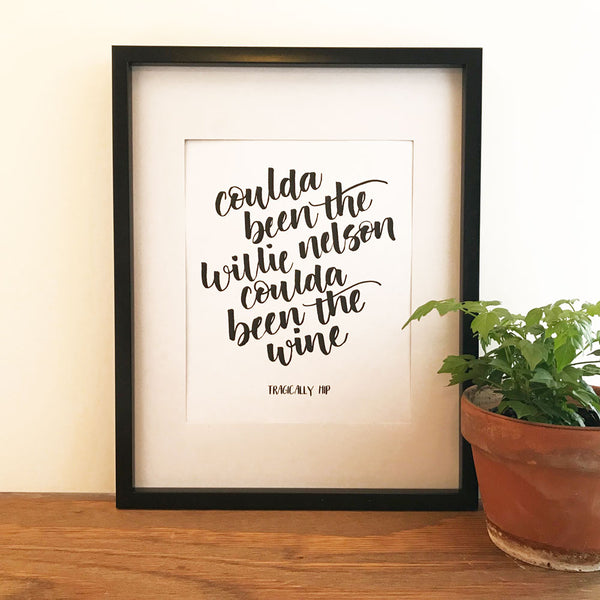 Coulda been the Willie Nelson - Quills