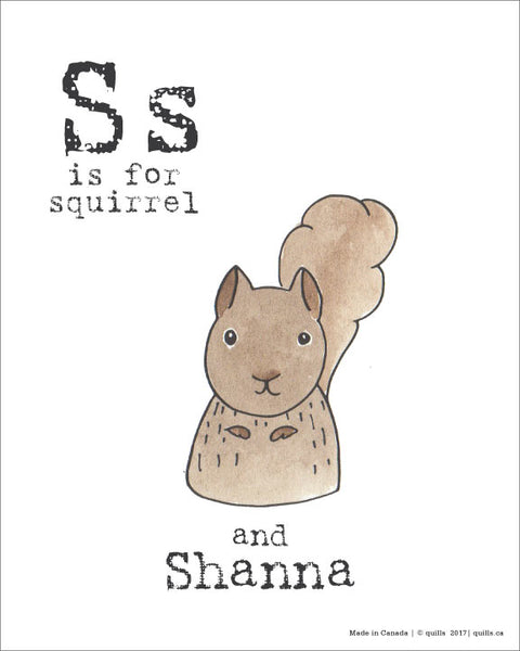 Canadian Animal Print - Quills