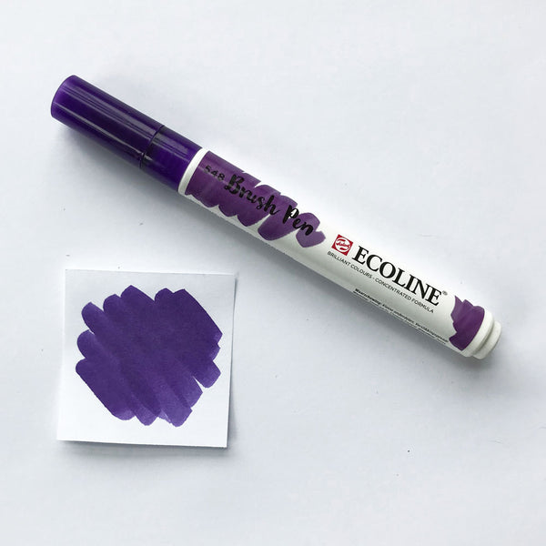 548 Blue Violet Brush Marker - Quills
