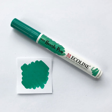600 Green Brush Marker