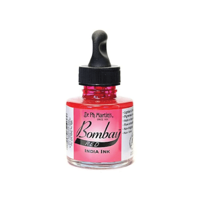 Bombay India Ink Red