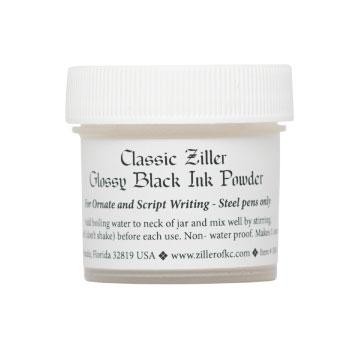 Classic Glossy Black Powder - Quills