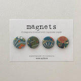 Set of 8 Green & Blue - Quills