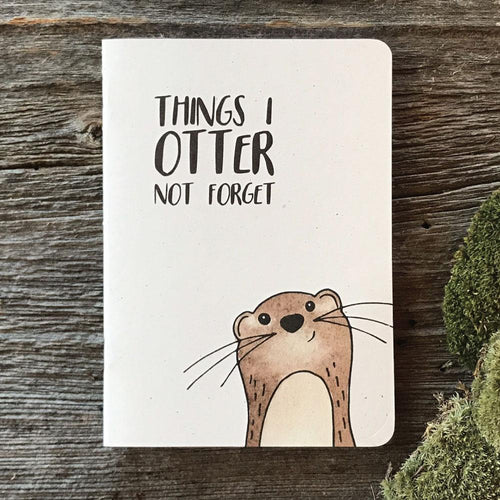 Things I otter not forget (wholesale) - Quills