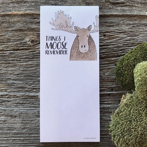 Things I moose remember (wholesale) - Quills