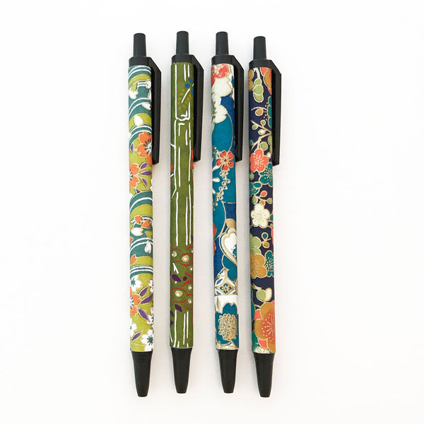 Set of 4 - Green & Blue - Quills